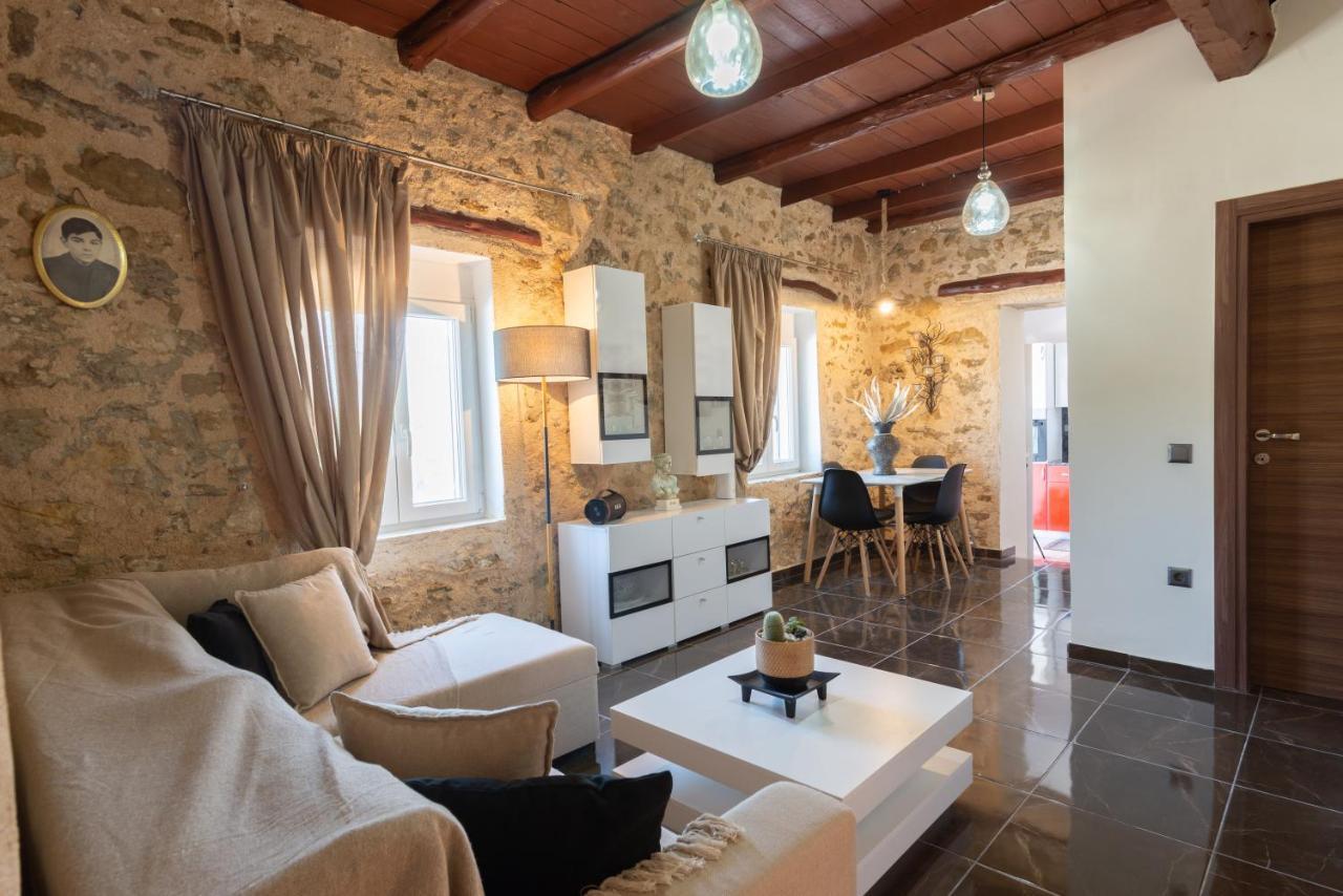 Olea Stone House Near The Sea Villa Notos Exterior photo